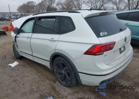 2024 Volkswagen Tiguan 2.0T Se R-Line Black from USA, damaged, VIN 3VV8B7AXXRM158634